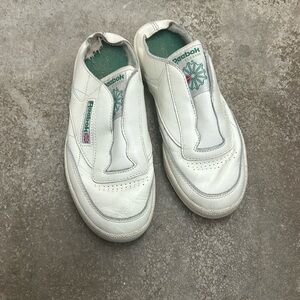 Vintage reebok slip on sneakers